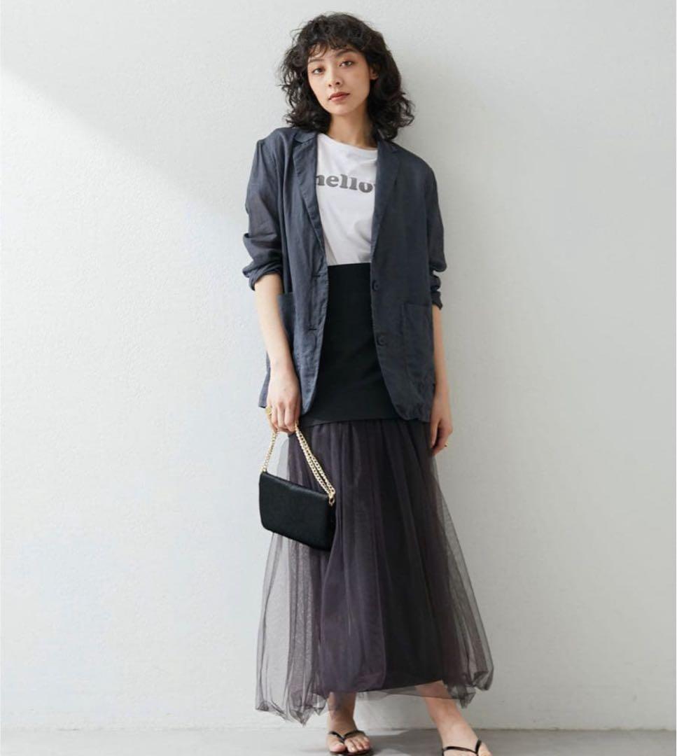 ⭐️極美品Whim Gazetteウィム ガゼット　チュールキリカエスカート　38