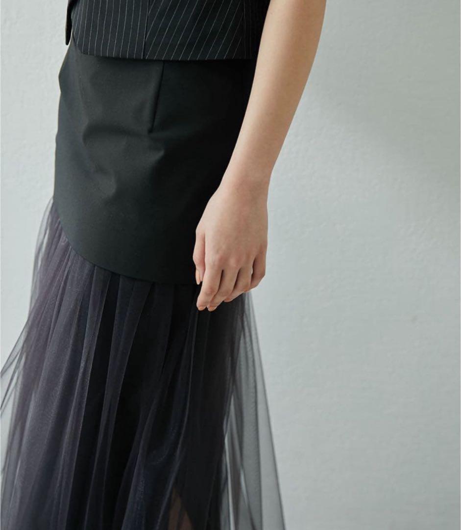 ⭐️極美品Whim Gazetteウィム ガゼット　チュールキリカエスカート　38