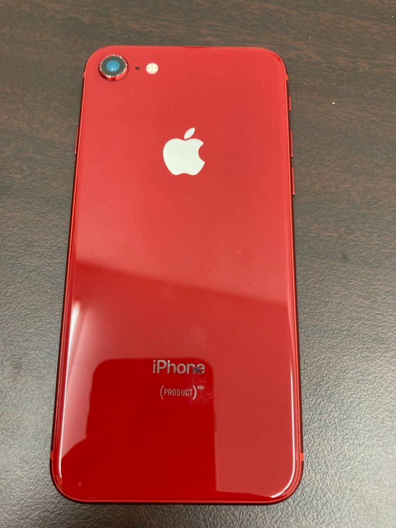 ✨美品✨simフリー Apple iPhone 8 (256GB) レッド♣️