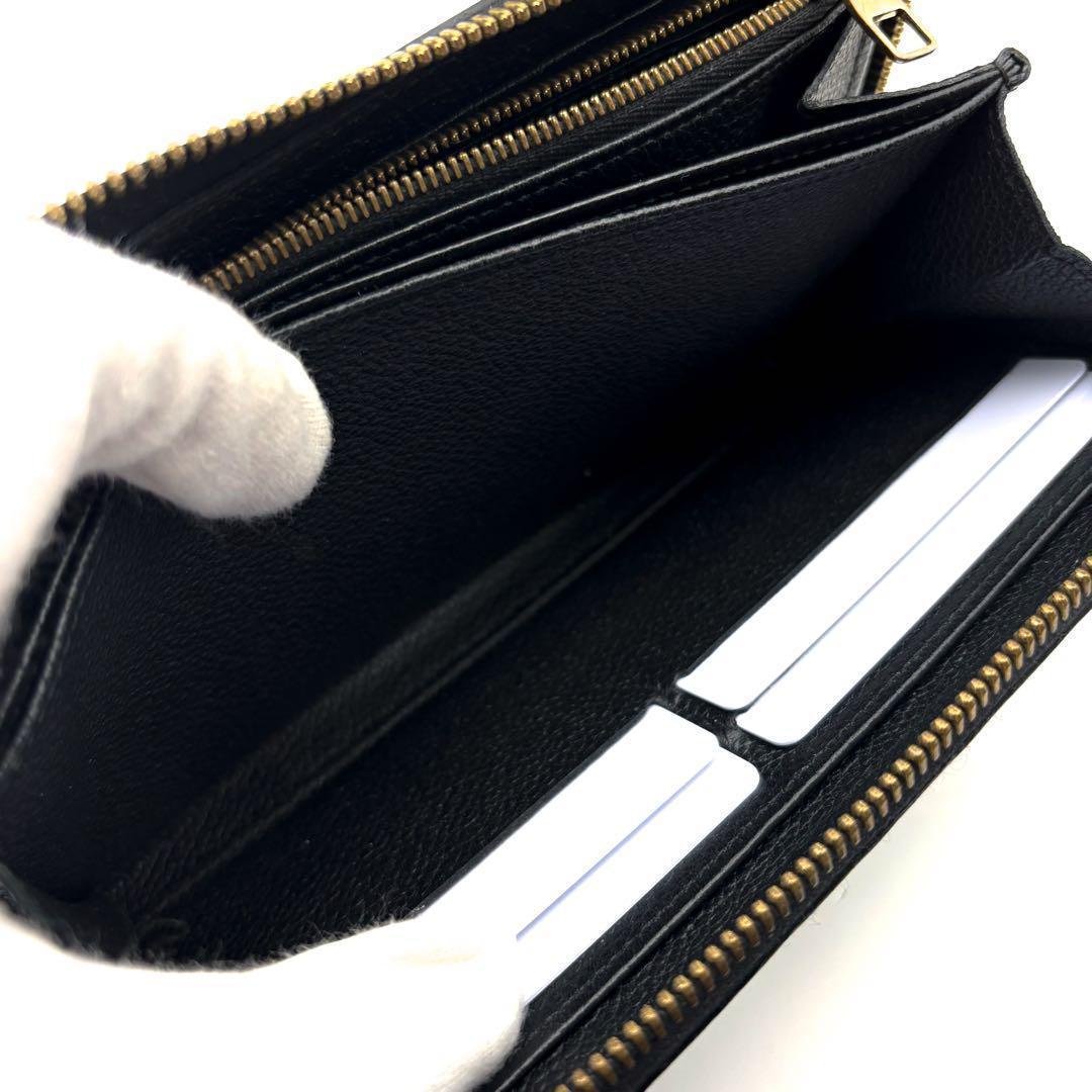 最終価格【極美品✨】ルイヴィトン 長財布 アンプラント ジッピーウォレット 黒