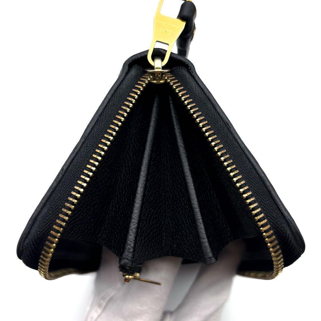 最終価格【極美品✨】ルイヴィトン 長財布 アンプラント ジッピーウォレット 黒