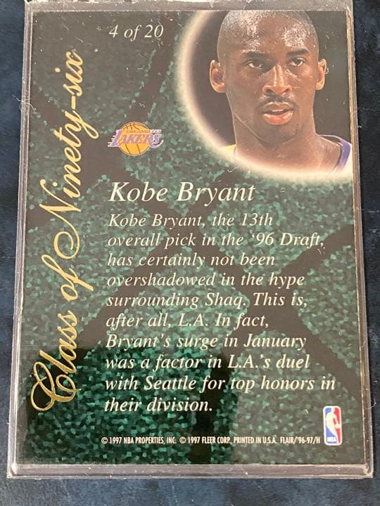 その他 1996-97 Flair Showcase #4 Class of 96'