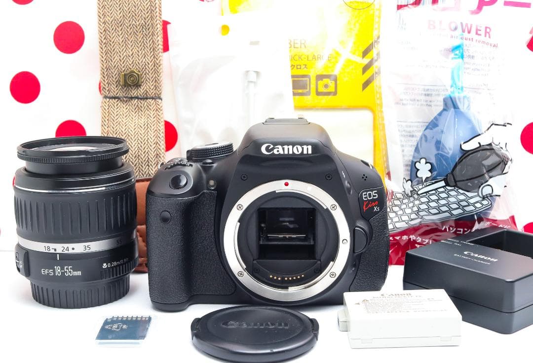 キャノン Canon kiss x5❤スマホに送れる！❤動画も自撮りもOK❤