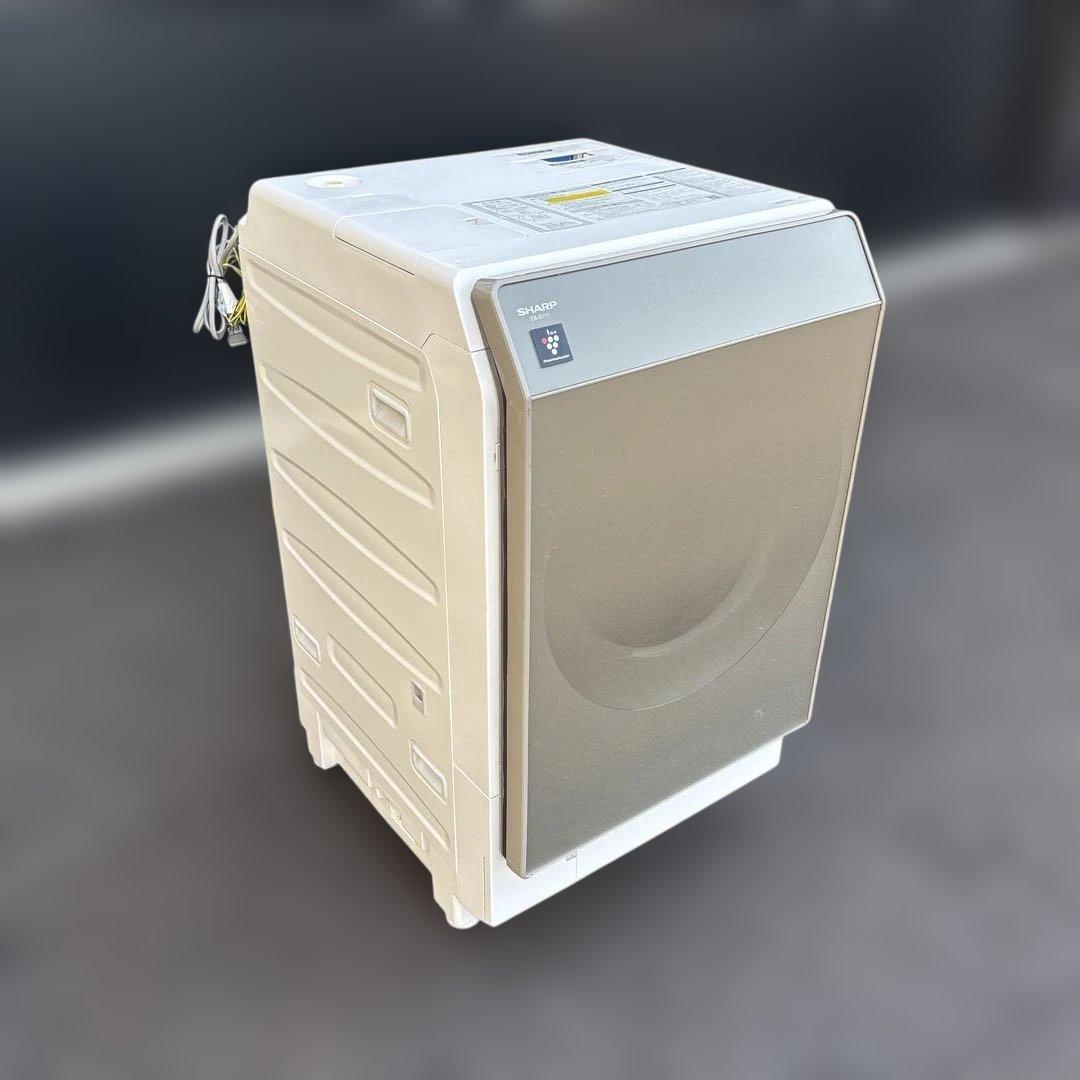 SHARP ドラム式洗濯機 ES-G111-NL 2018年製　ヒートポンプ乾燥