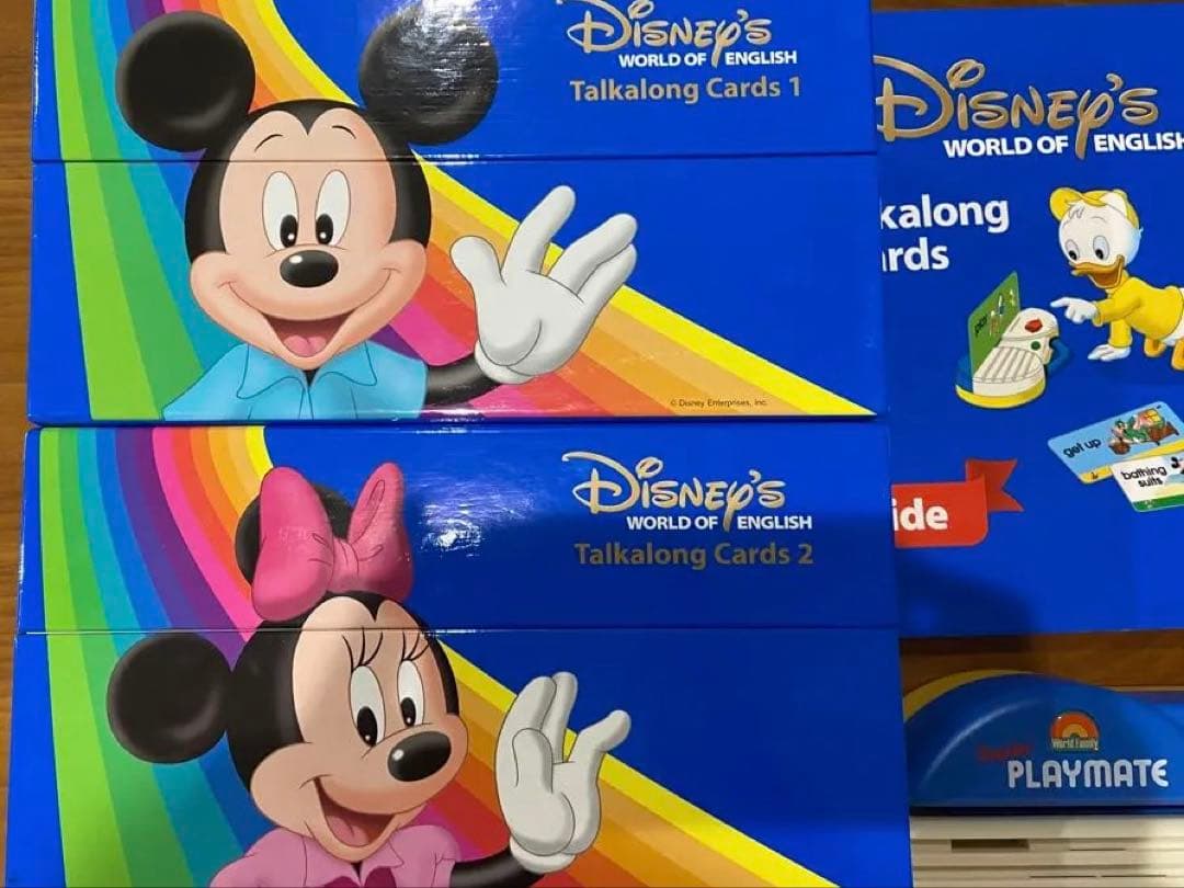 トークアロング　両面デジタル　ディズニー英語システム　DWE