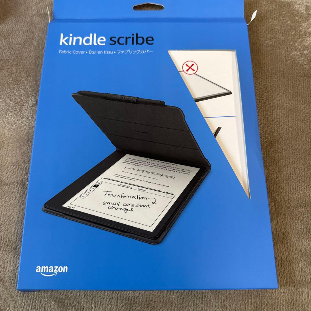 【美品】Kindle Scribe 32GB プレミアムペン & 純正カバー付
