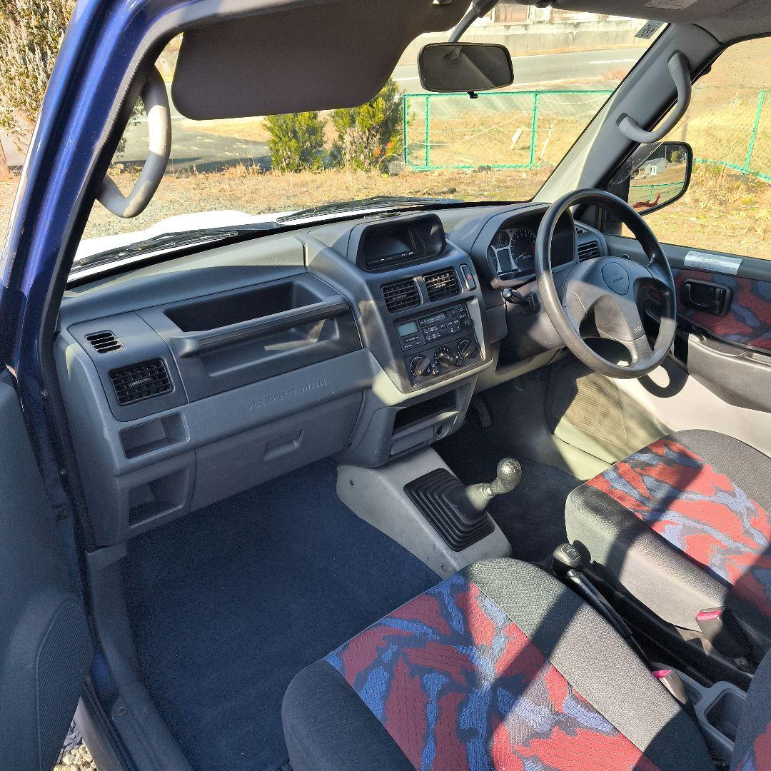 オイル漏　凹傷褪せ痛みプラサフ塗装部分有り　部品取車扱　パゼロミニ　車両保証無し