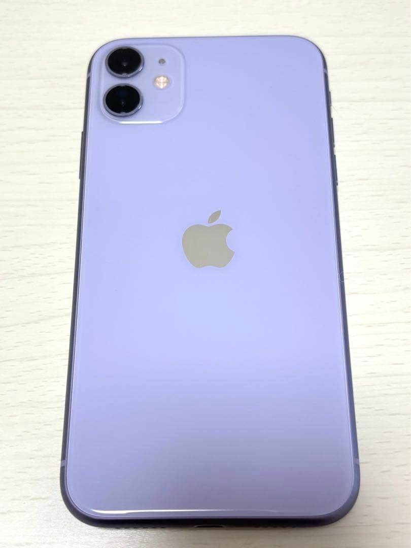 【美品】　iPhone 11 パープル 128GB