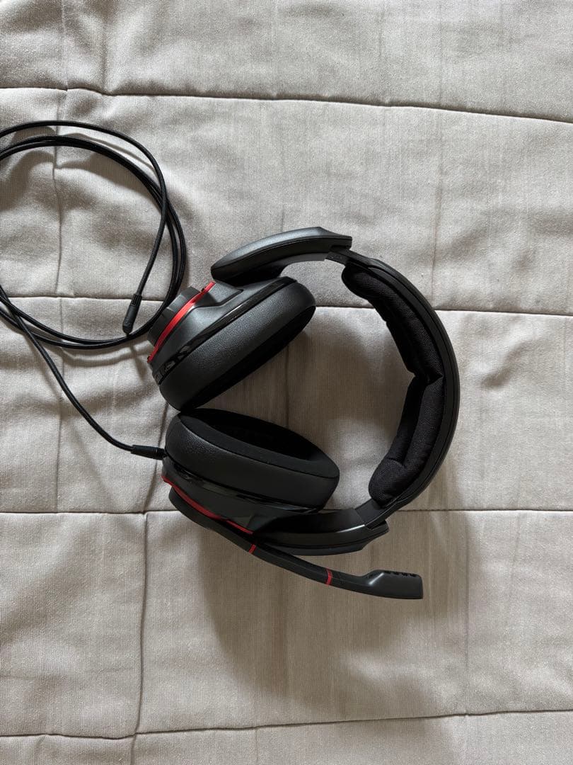 Senheiser EPOS GSP600 イヤーパッド新品交換済み