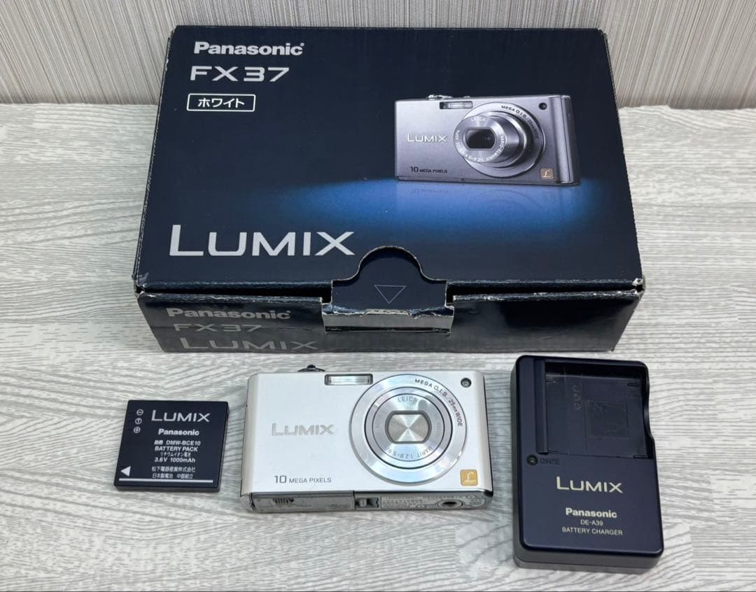 ★Panasonic LUMIX DMC-FX37 デジタルカメラ 5倍ズーム