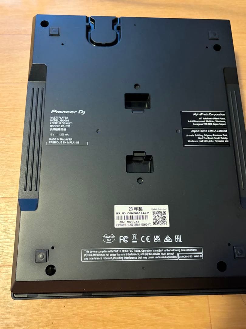 とーたる　美品Pioneer DJ XDJ-700 マルチプレーヤー2台