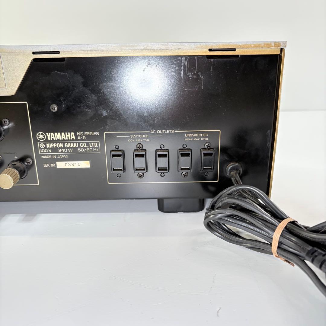 【完動品】 YAMAHA ヤマハ プリメインアンプ アンプ A-9 (2093)