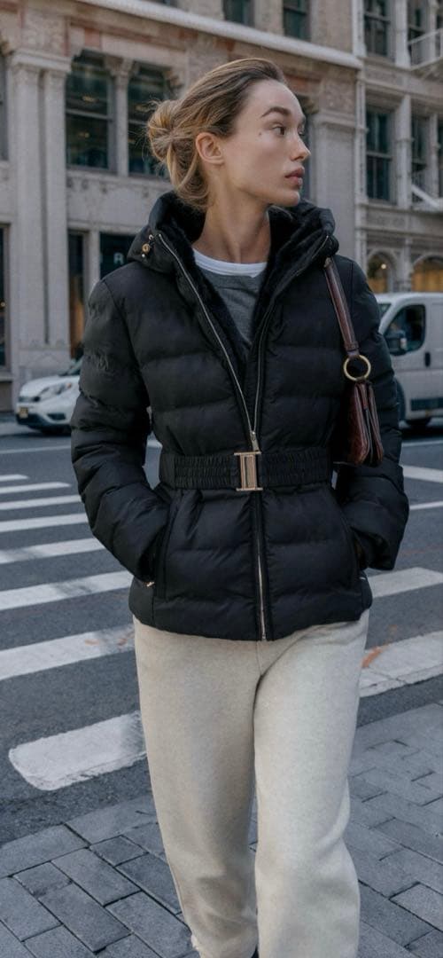 ZARA スリムフィットショートジャケット ブラック