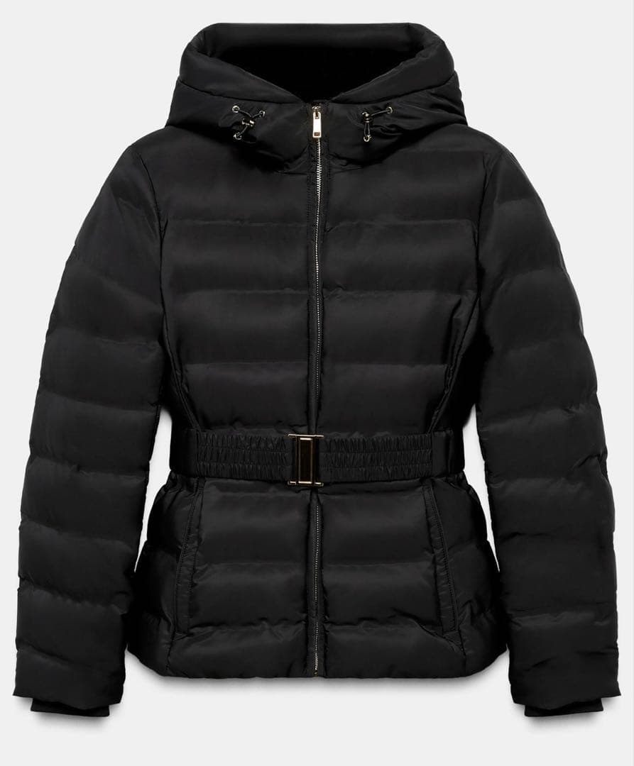 ZARA スリムフィットショートジャケット ブラック