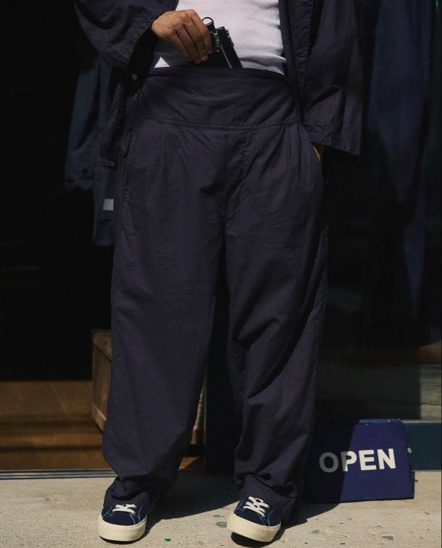 ツ*ヨ様 KANDA BIIKI 江戸ー ダボシャツ ダボパンツ セットアップ