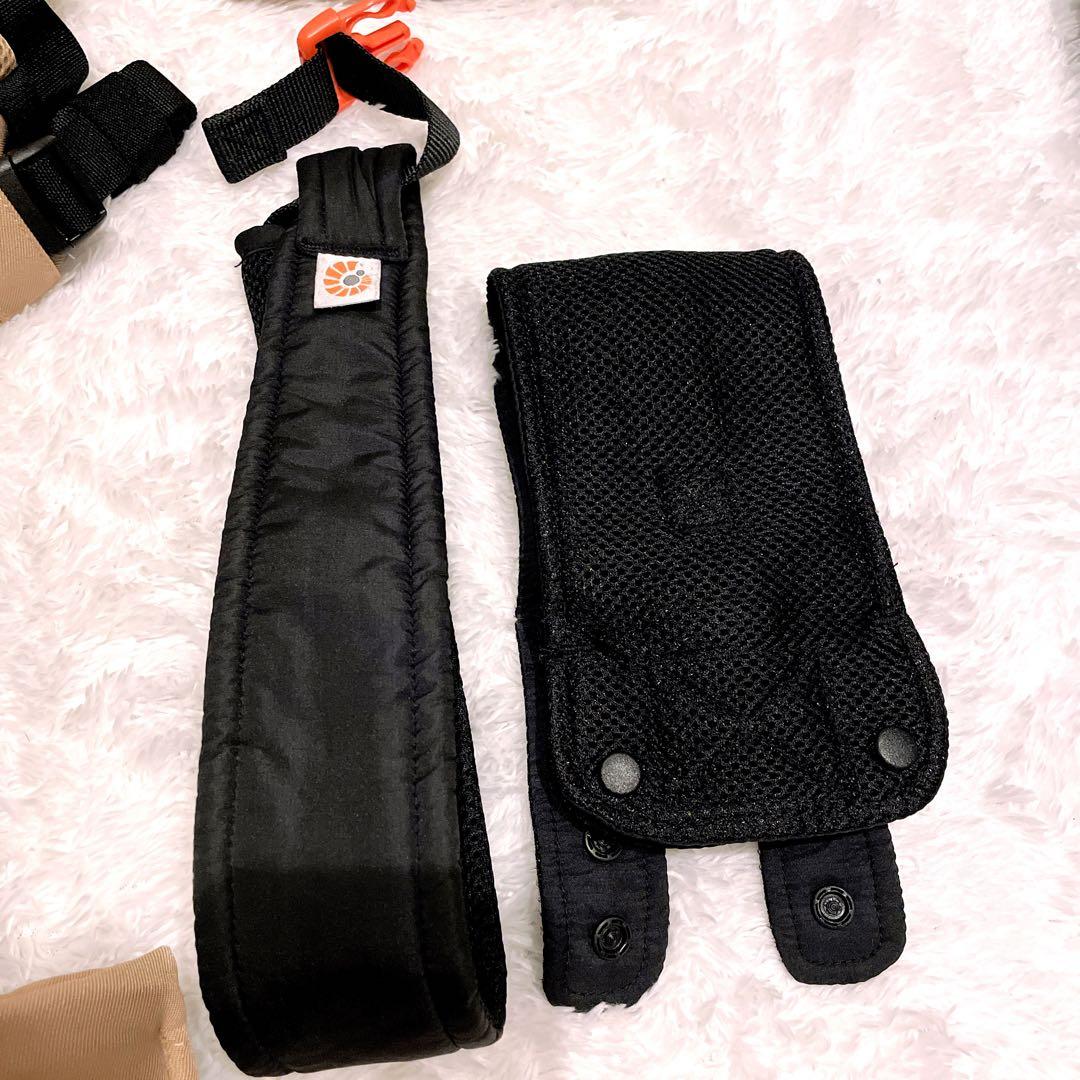 エルゴベビー 極美品✨オムニ360 クールエア　メッシュ　デザートベージュ