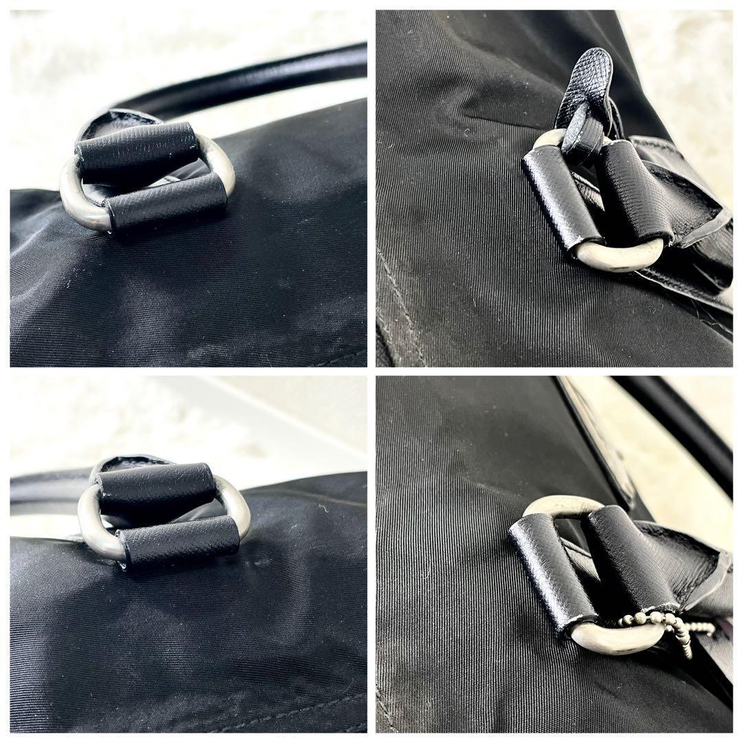 プラダ　PRADA ボストンバッグ　旅行カバン　大容量　ブラック　ナイロン