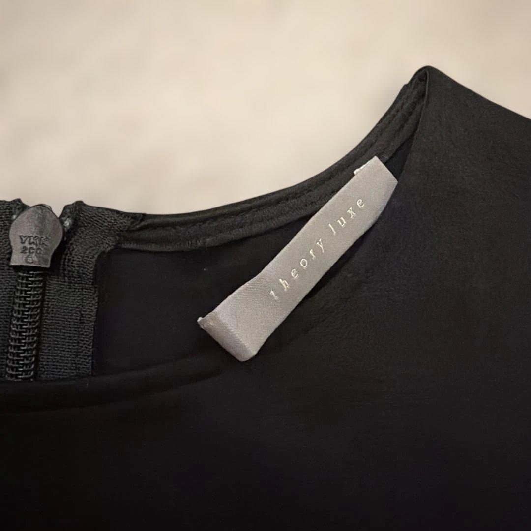 theoryluxe 長袖Tシャツ ブラウス 丈長め ブラック 新品未使用