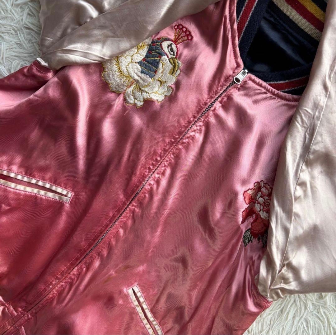 【超激レア良品】ヒューストン　スカジャン　リバーシブル　大幅値下げ可能