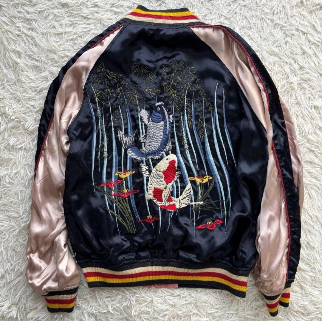 【超激レア良品】ヒューストン　スカジャン　リバーシブル　大幅値下げ可能