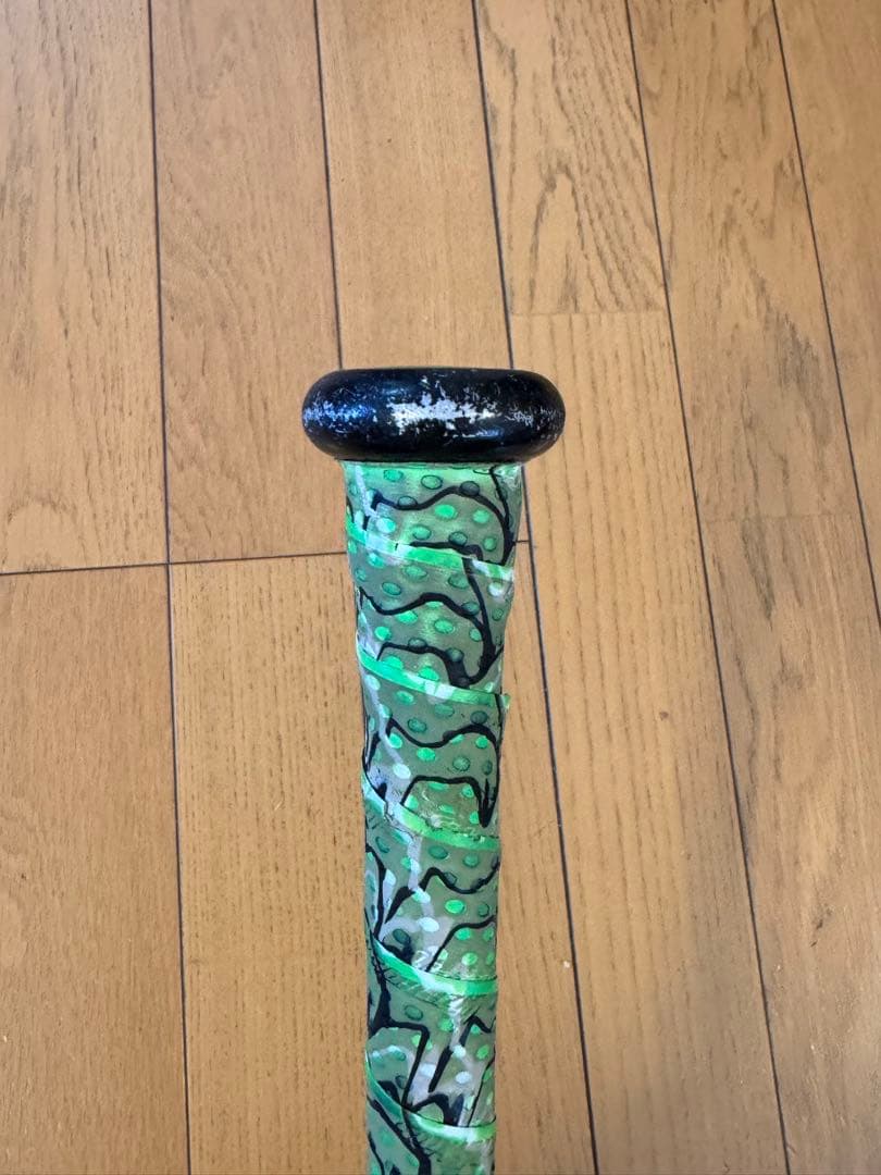 ワニクラッシャー　80センチ　少年軟式　緑ワニ　バットケース付き