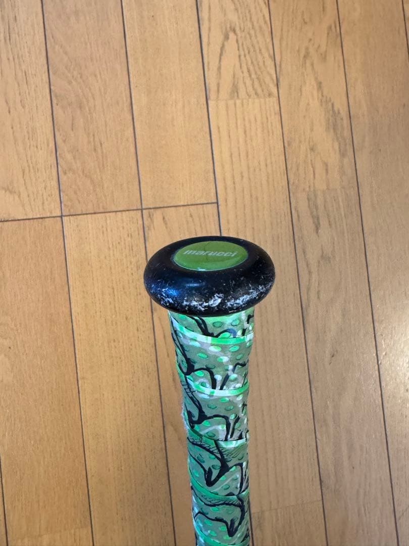 ワニクラッシャー　80センチ　少年軟式　緑ワニ　バットケース付き