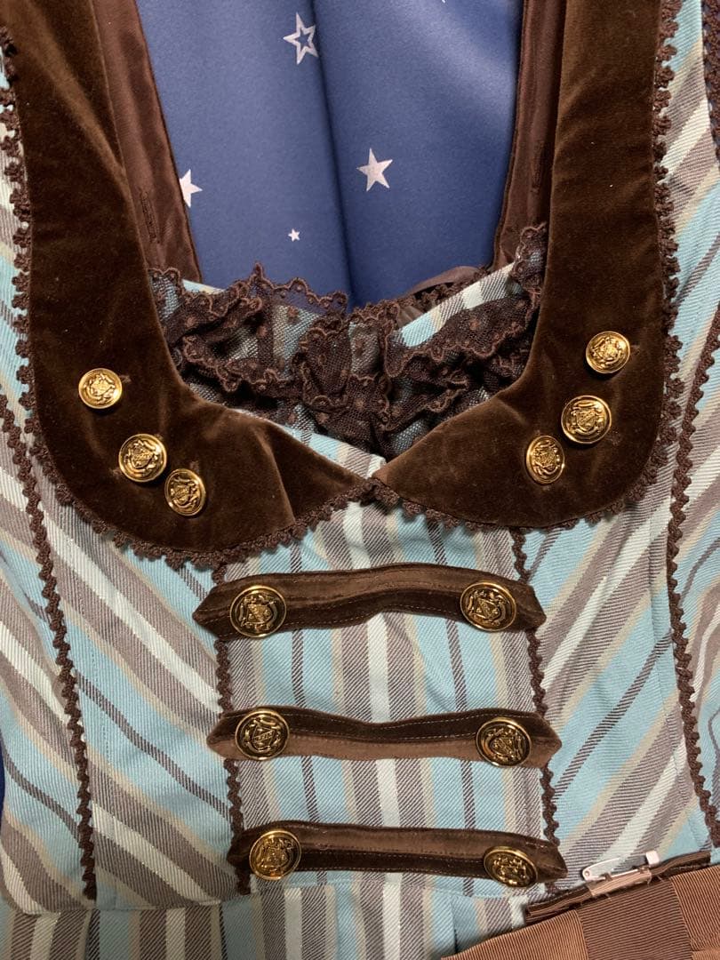 新品未着用☆アンジェリックプリティロイヤリティーレジメンタル　ジャンパースカート