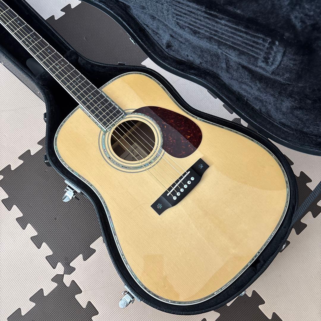 【美品】Sヤイリ YD-6R N アコギ トップ単板 【ハードケース付き】