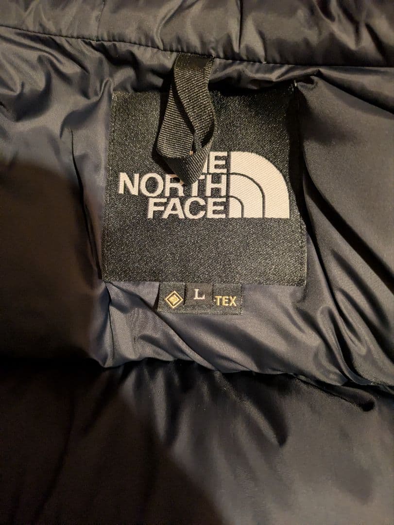 THE NORTH FACE ダウンジャケット ベージュ/ブラック　即決可能