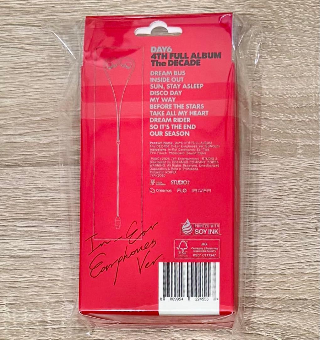 The DECADE: DAY6 Vol.4 イヤフォン ソンジンver.