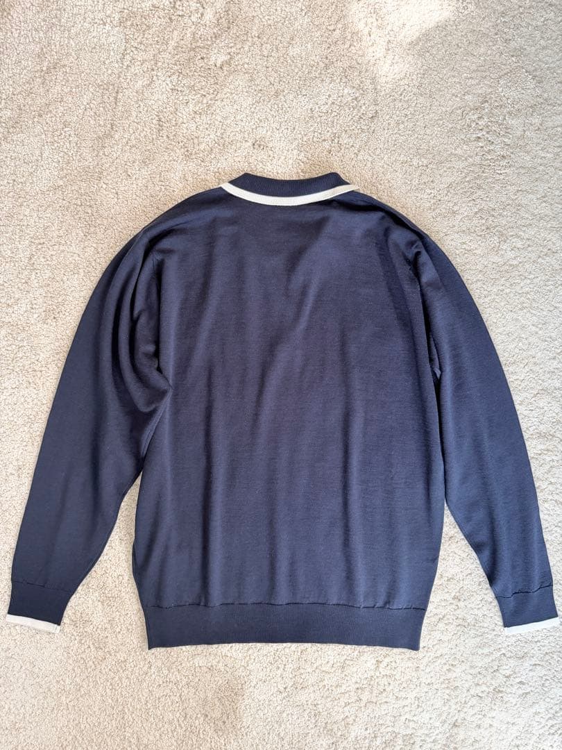 JOHN SMEDLEY ジョンスメドレー スキッパーポロ 長袖