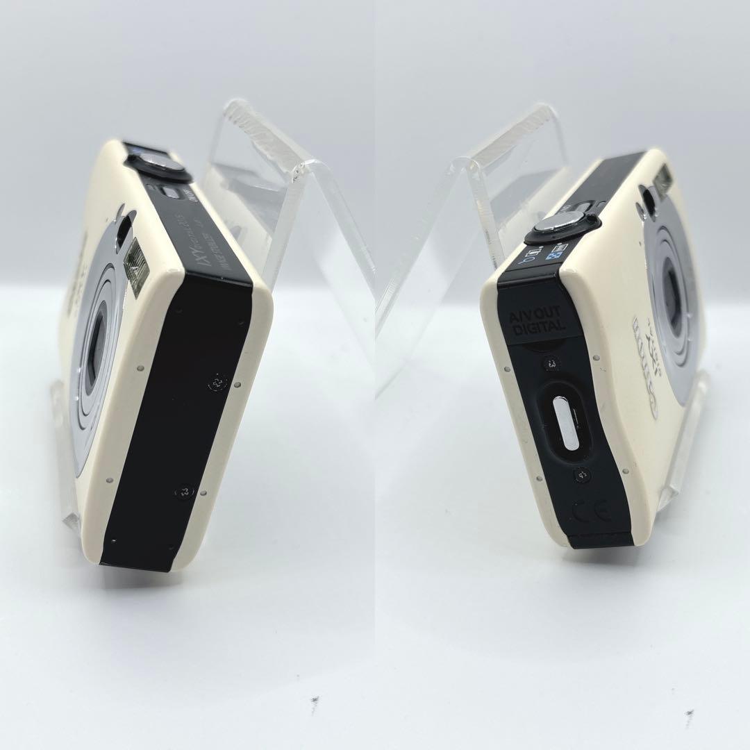 Canon IXY DIGITAL 20 IS ホワイト　デジカメ　コンデジ