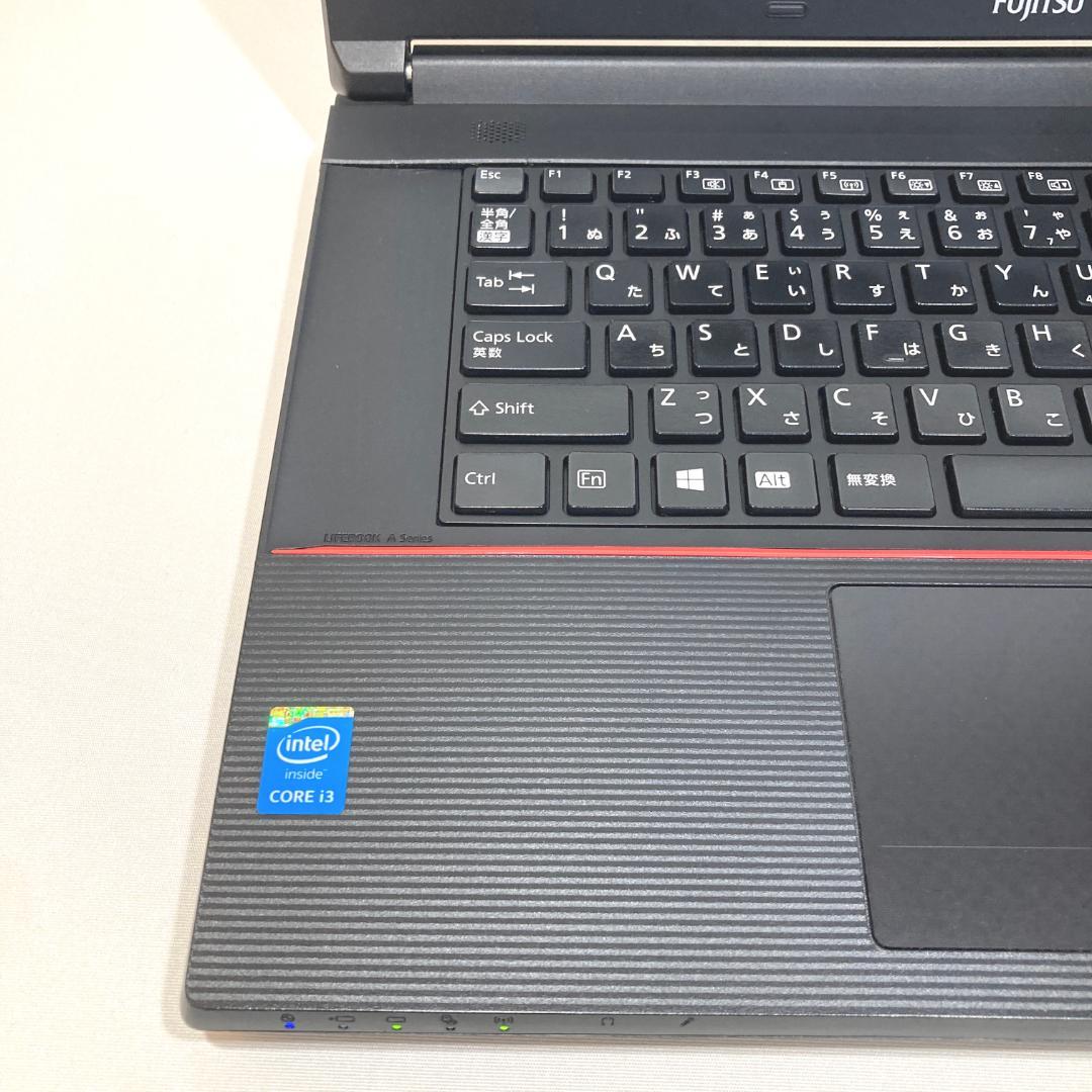 初心者✨快適・大画面・DVD✨赤・黒✨すぐ使えるノートパソコン◇T371-3