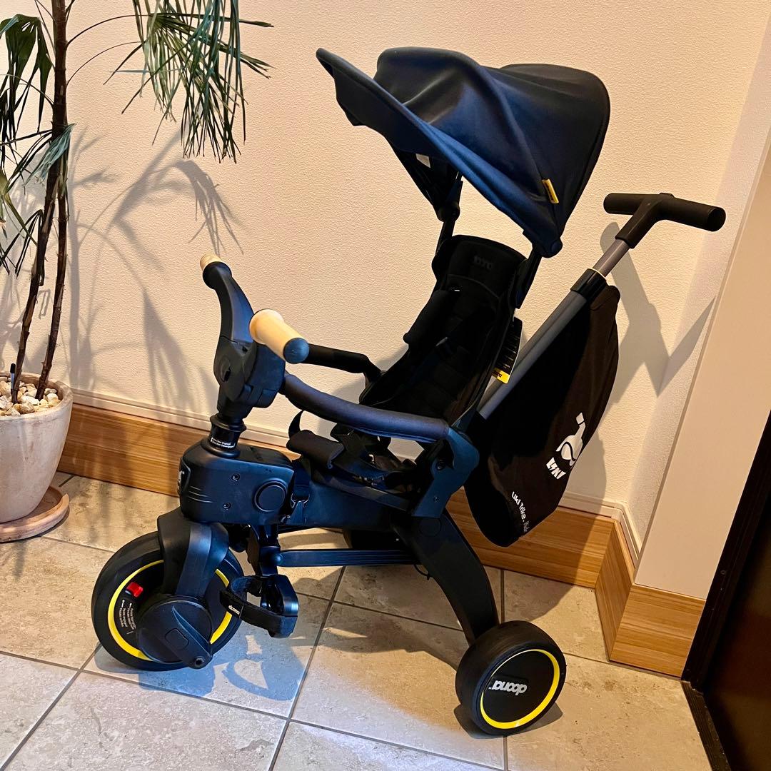 のの様doona Liki TrikeリキトライクS5プレミアム折りたたみ三輪車