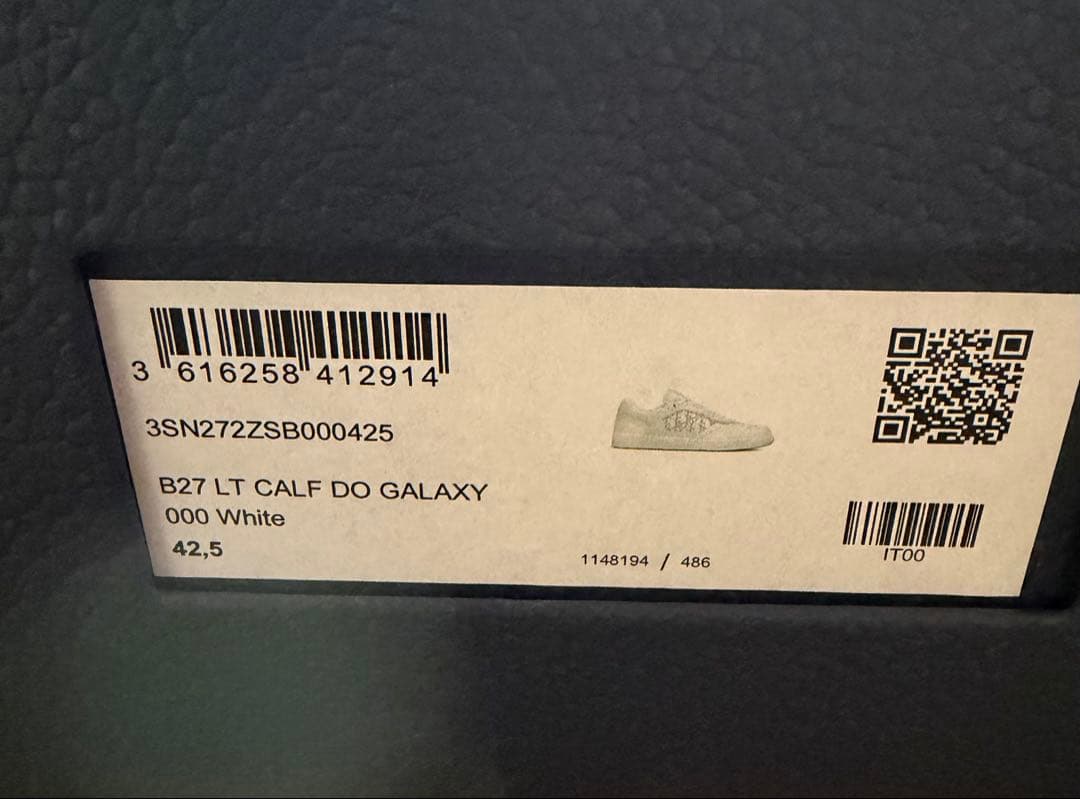 MNTページDIORディオールB27 アップタウン ロートップ42.5