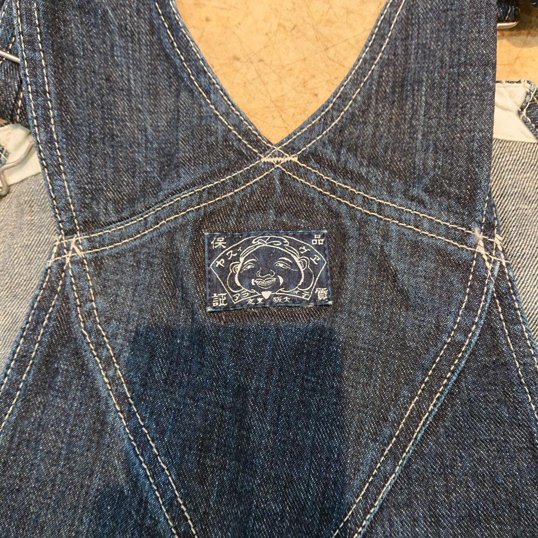 エヴィスEVISU オーバーオール 大黒ペイント