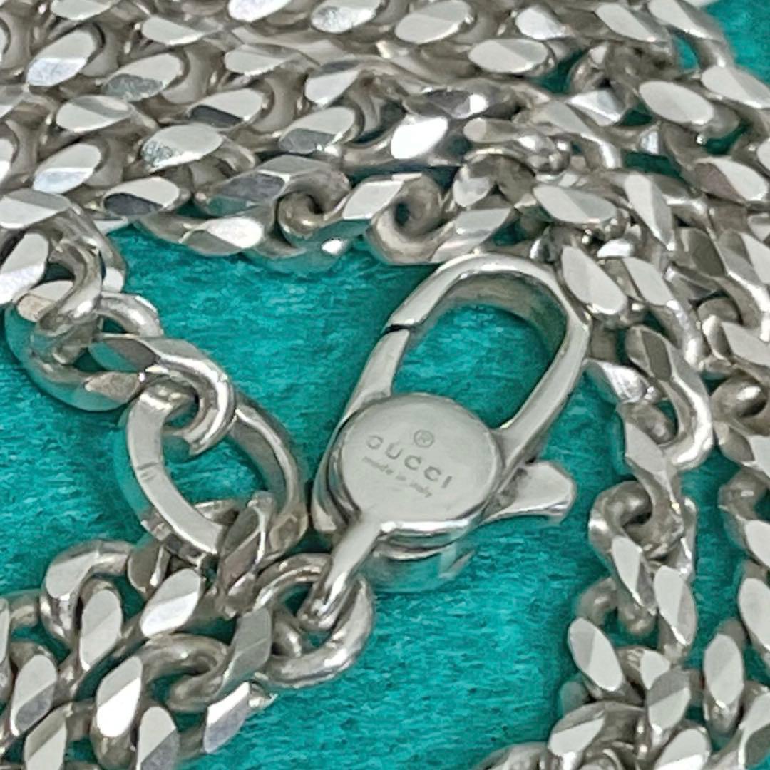 美品　GUCCI 3ミリ　中太喜平チェーンネックレス