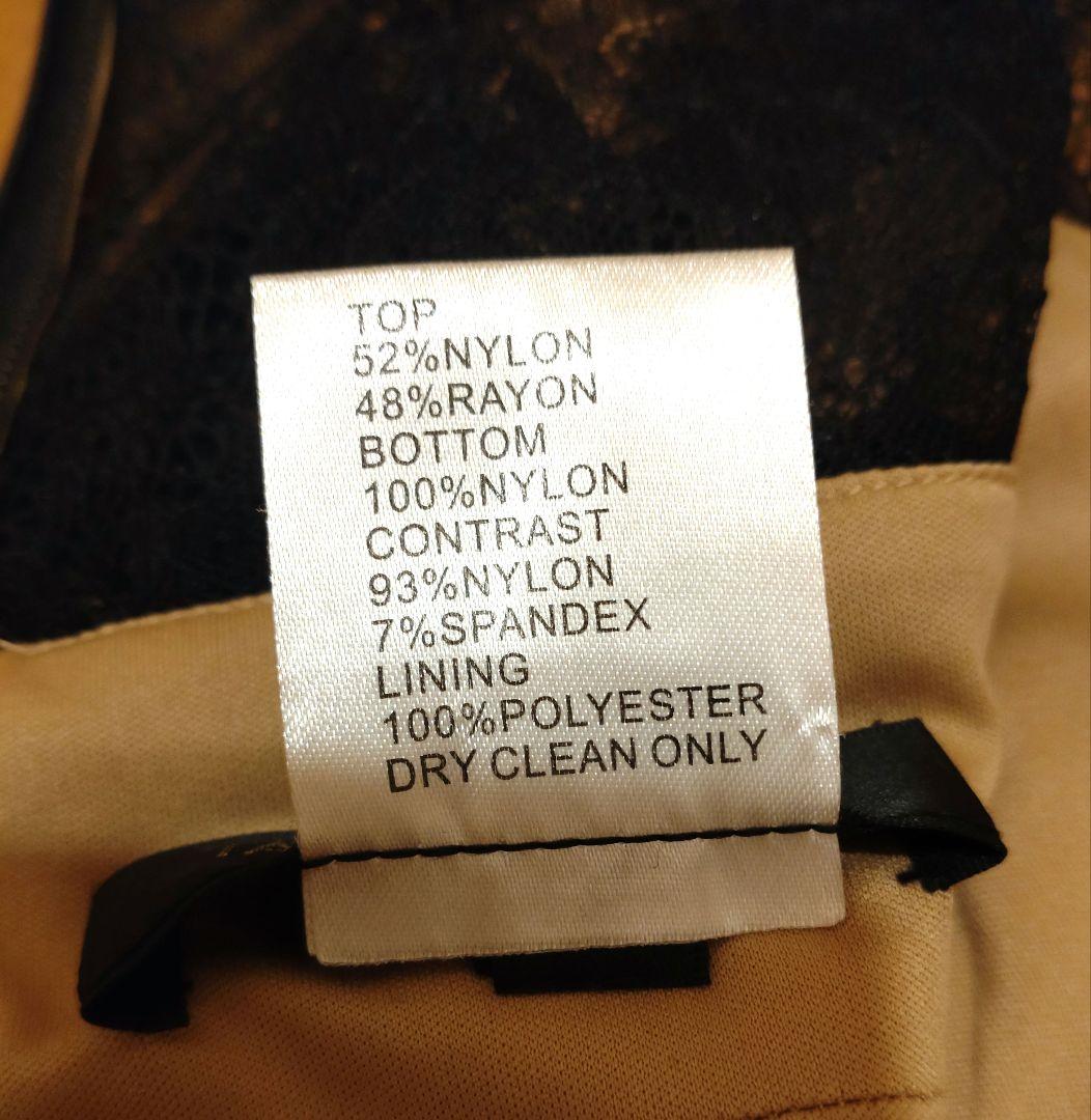 TADASHI SHOJI ノースリーブレースワンピース 6P　 タダシショージ