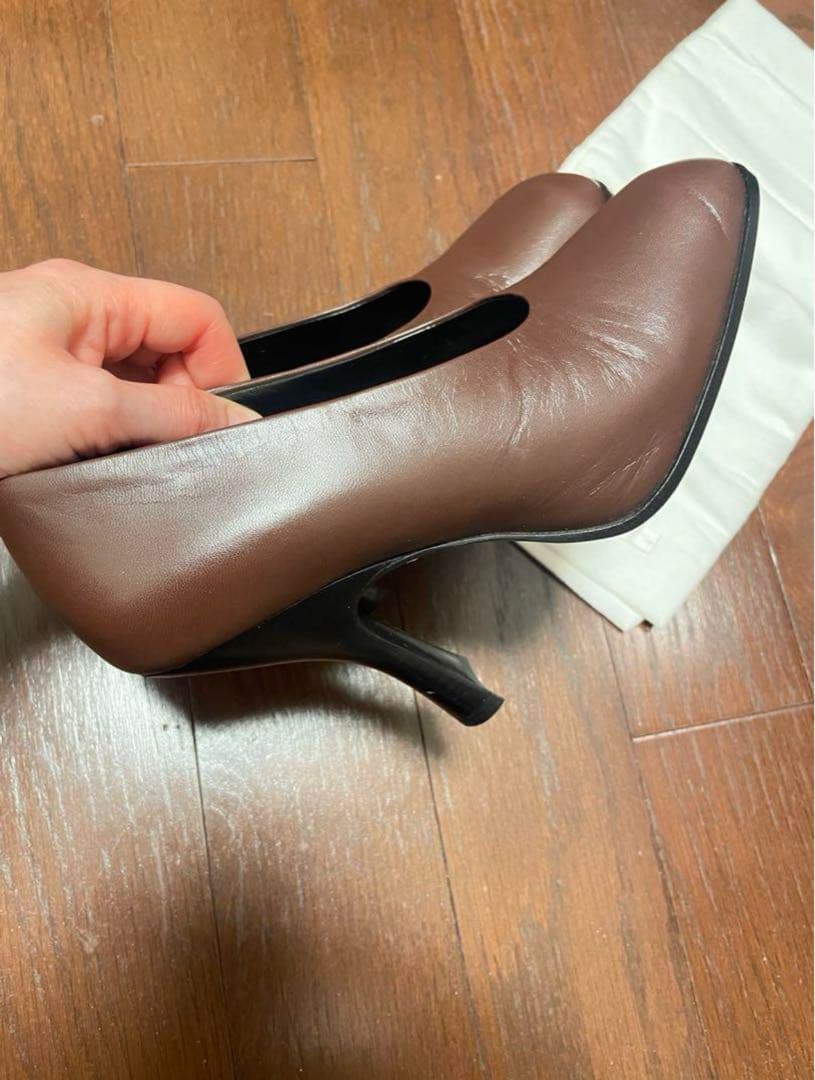 B*B様 【美品】THE ROW JADE PUMPS パンプス ヒール 37サ
