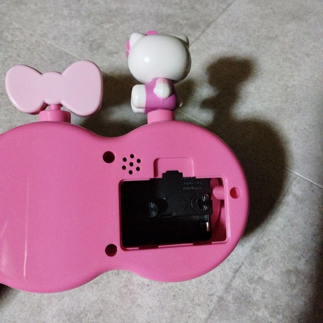 【美品】ハローキティ　ぱたぱたクロック