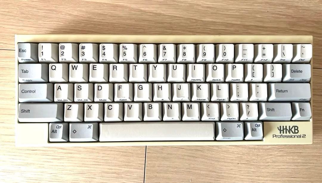 HHKB Professional2 キーボード 白 USB接続 英語配列