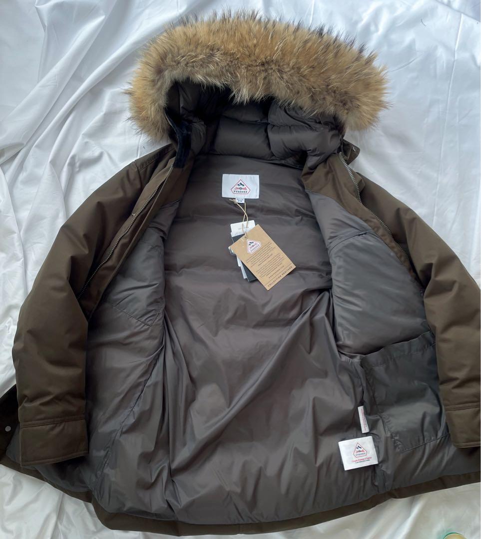 PYRENEX ピレネックス ダウンジャケット カーキ