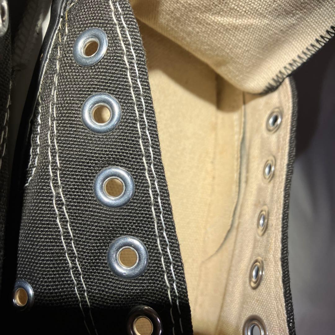 80's デッドストック コンバース　オールスター　USA製ブラック　銀箱12