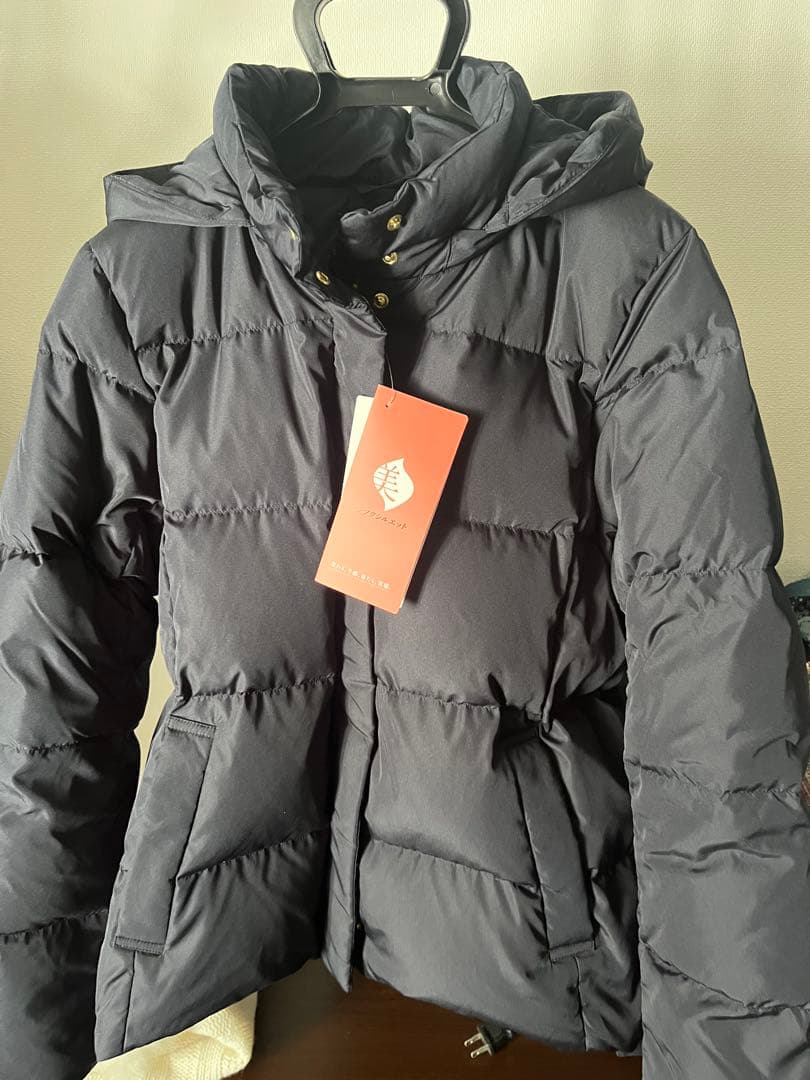 グローバルワーク　未使用　ダウンブルゾン　M 紺　ウツクシルエット　タグ付き