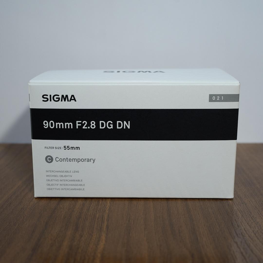 シグマ SIGMA 90mm F2.8 DG DN ソニー Eマウント