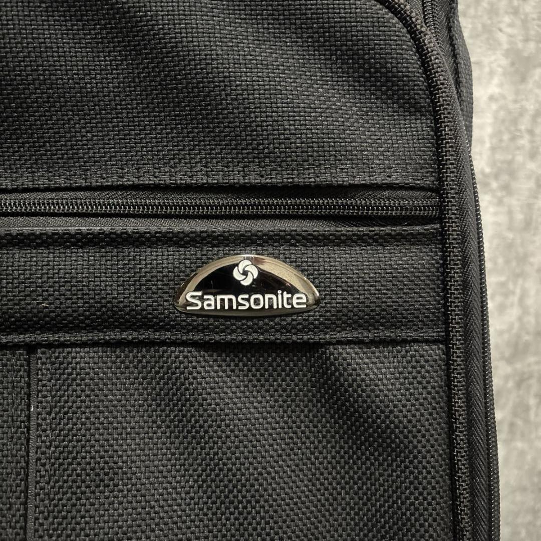【極美品】Samsonite ガーメントバッグ　大型　送料無料　匿名配送