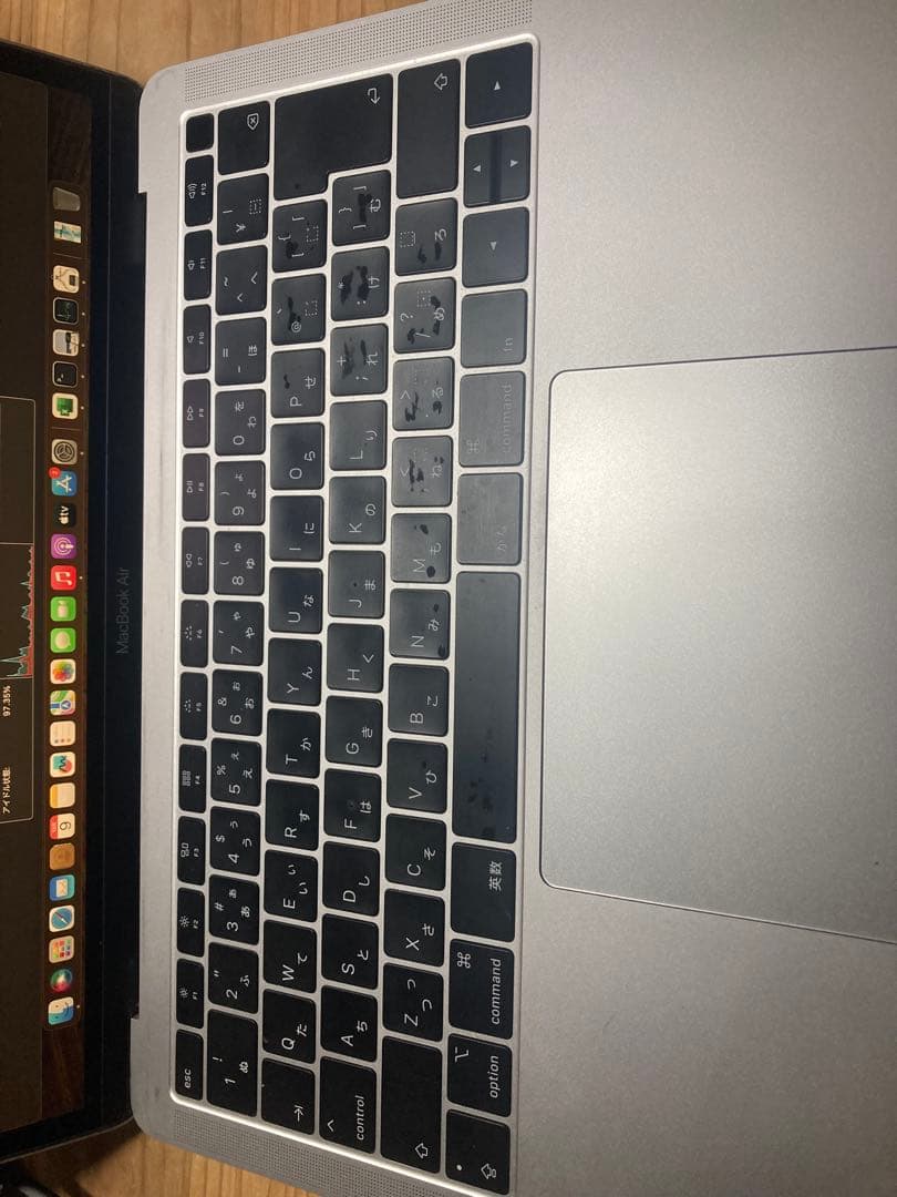 ジャンク扱い MacBook Air 13インチ Core i5シルバー