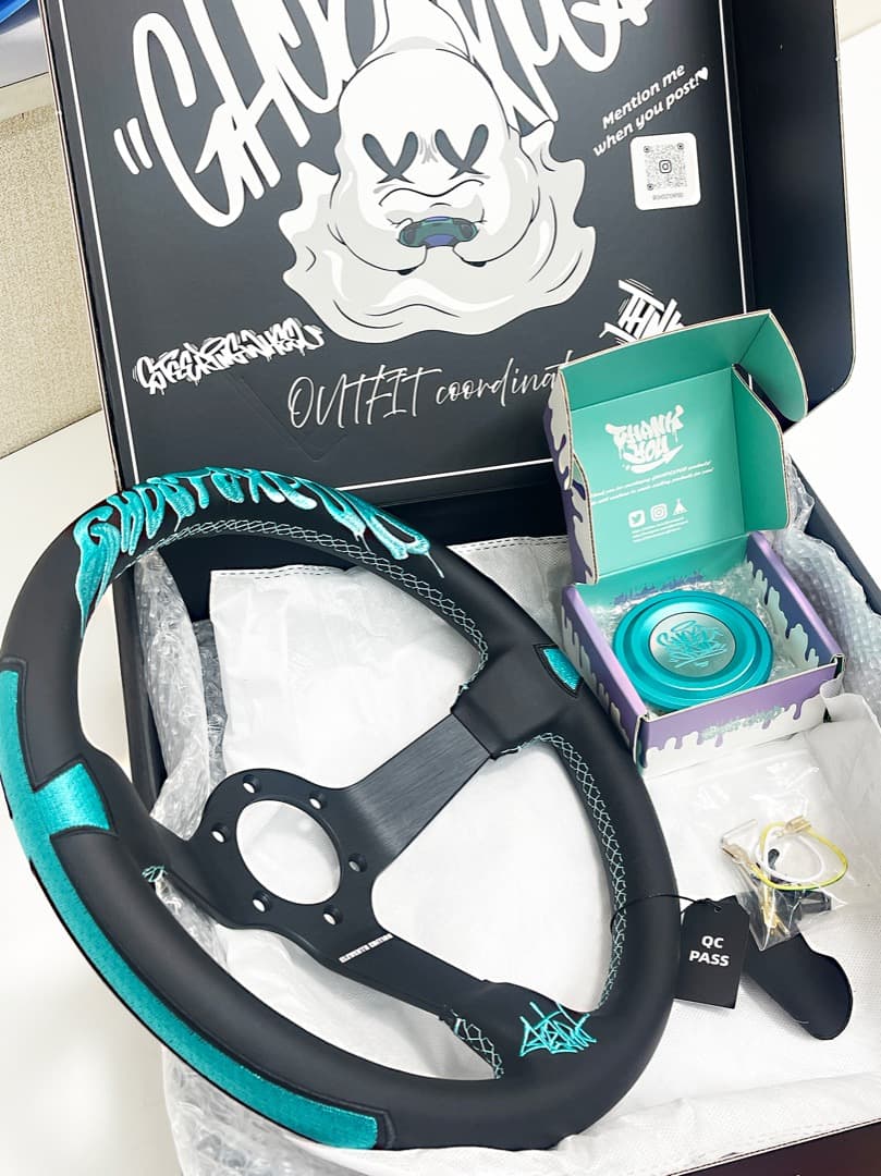 新品！GHOST EXPOD ゴーストエキスポッド ステアリング 11ndモデル