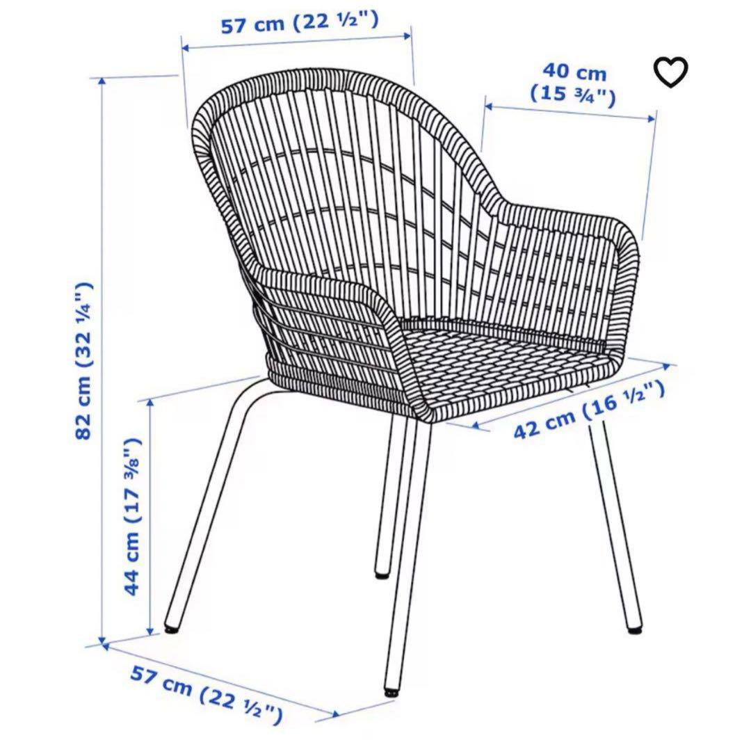 ニルソーヴェ ikea 椅子