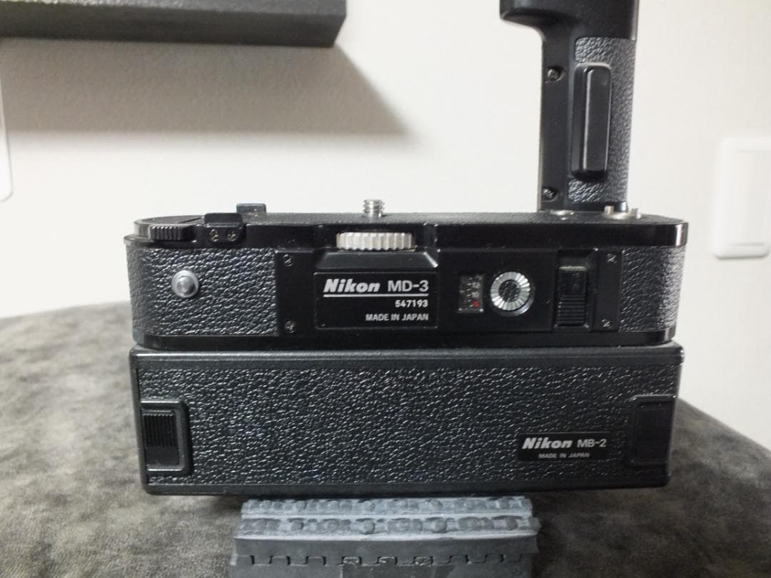 Nikon F2 　MD-3　NIKKOR 55mm F1:1.2 SB-7付